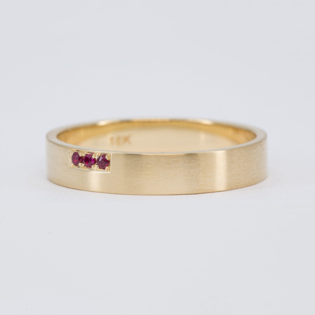Aris Men's Wedding Band