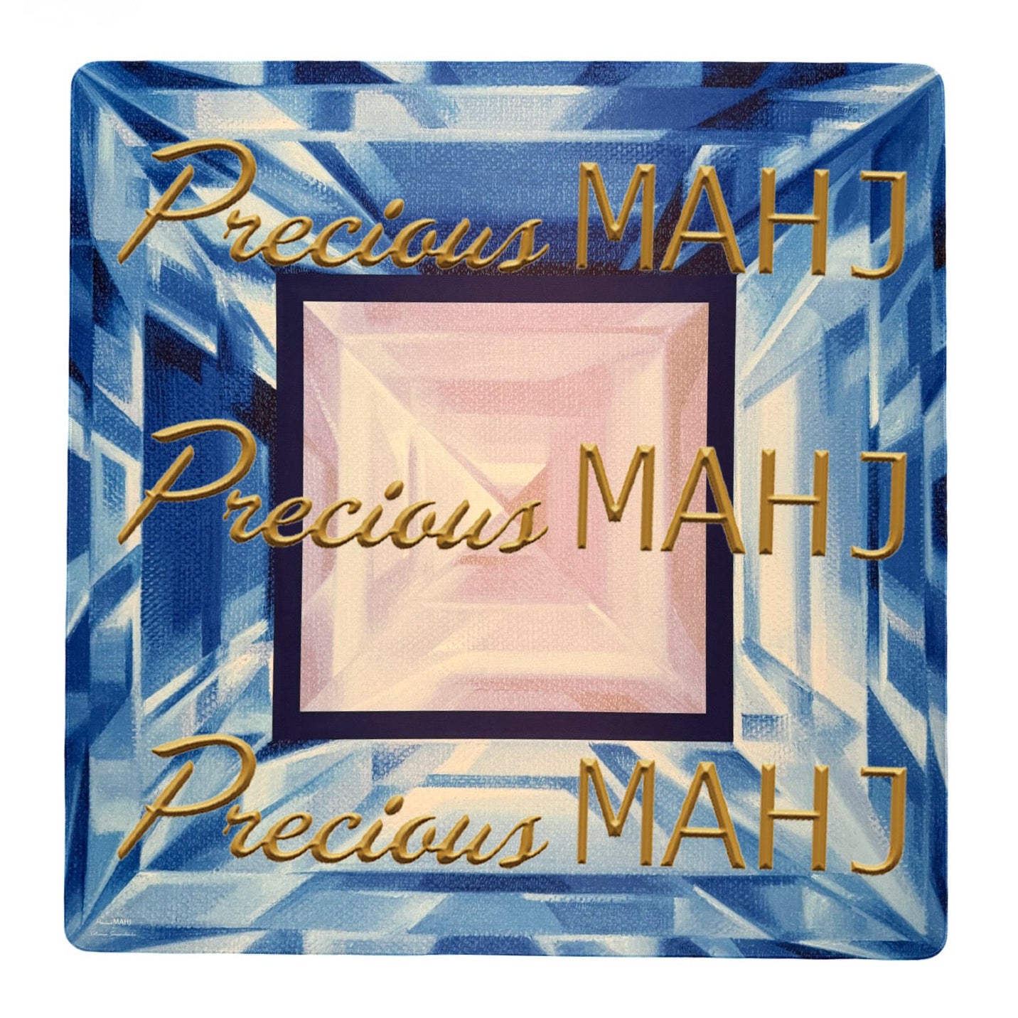 The Sapphire Mat - Blue - Princess with blue sapphire