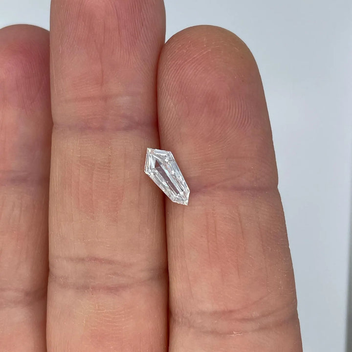0.66ct Modified Kite Step Cut Natural Diamond with GIA Certificate G VVS2