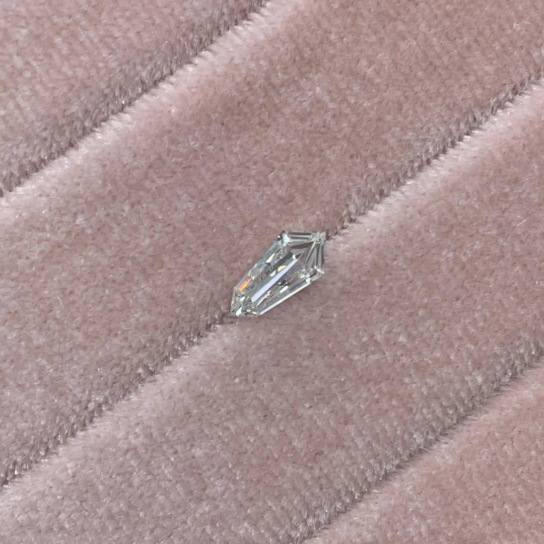 0.66ct Modified Kite Step Cut Natural Diamond with GIA Certificate G VVS2