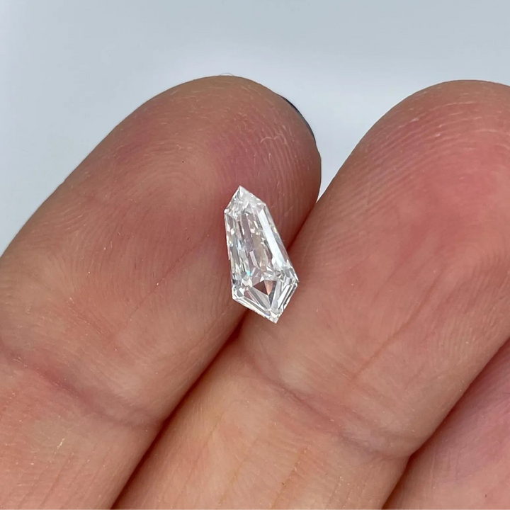 0.66ct Modified Kite Step Cut Natural Diamond with GIA Certificate G VVS2