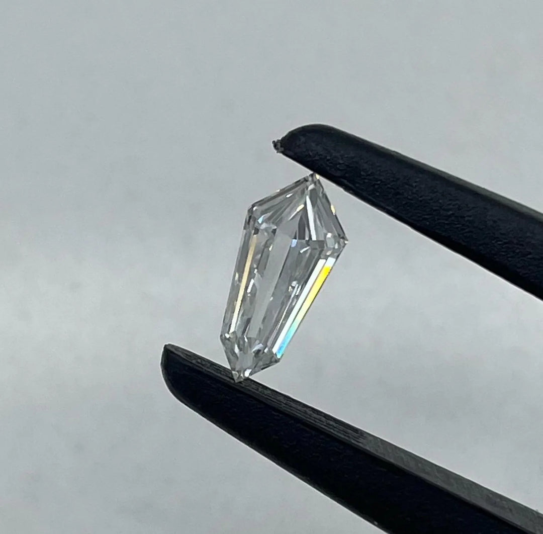 0.66ct Modified Kite Step Cut Natural Diamond with GIA Certificate G VVS2