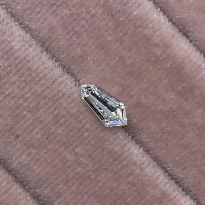 0.66ct Modified Kite Step Cut Natural Diamond with GIA Certificate G VVS2