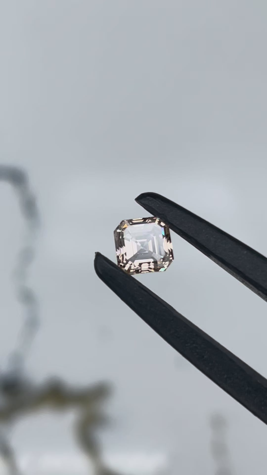 1.04ct Fancy Brown Asscher Cut Diamond with GIA Certificate VS1