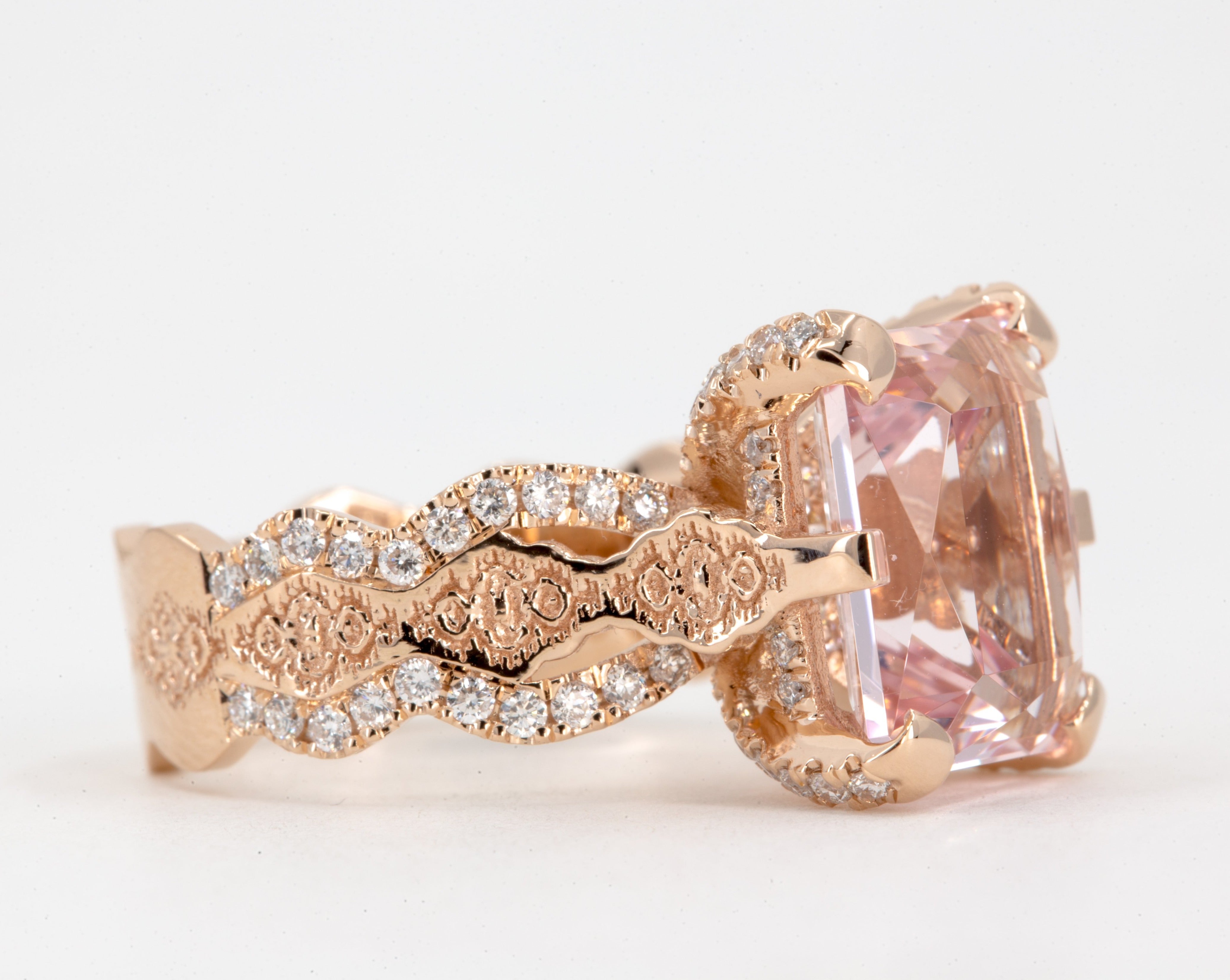 Champion 18K Rose Gold Diamond Ring