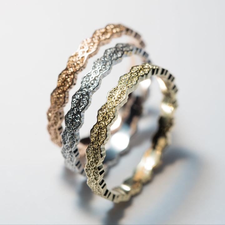 Isla Lace Wedding Ring