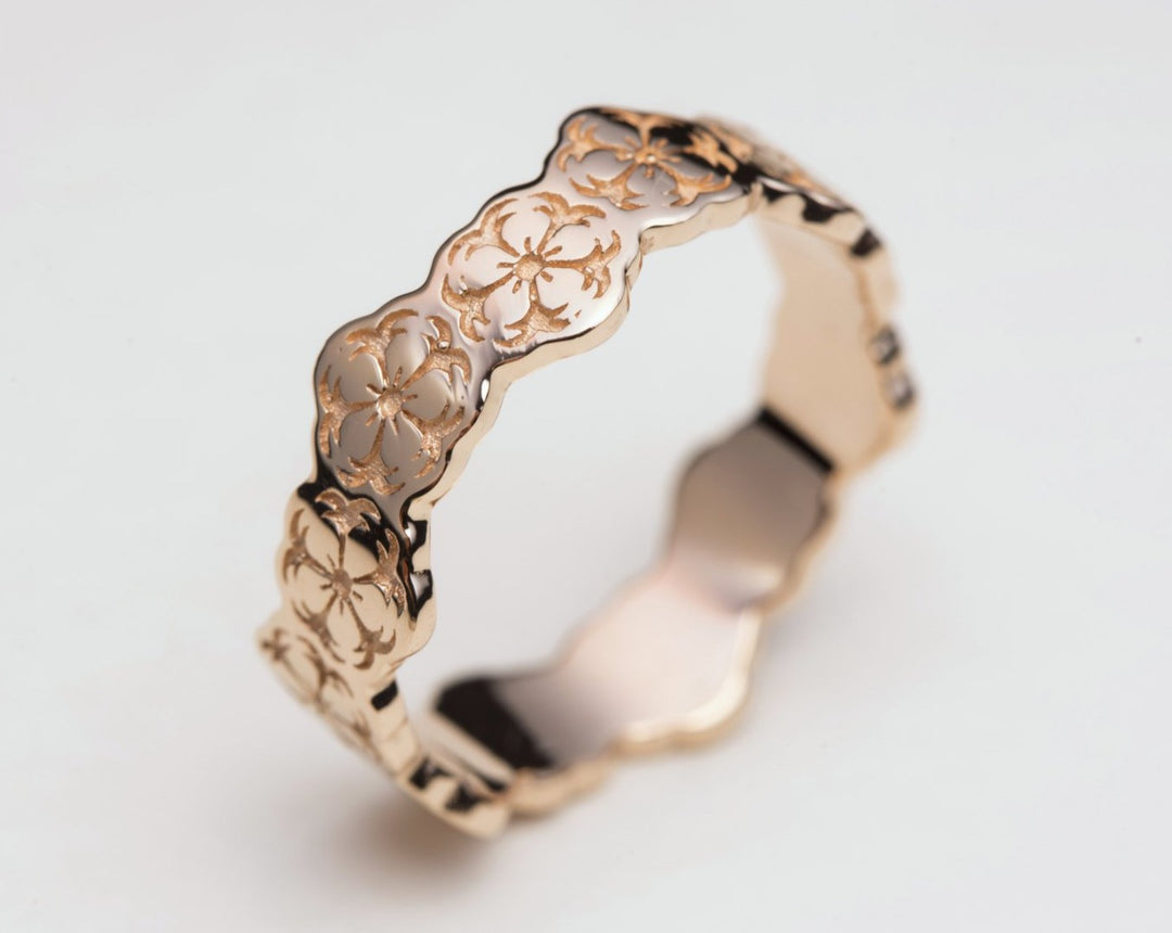Sakura Wedding Ring