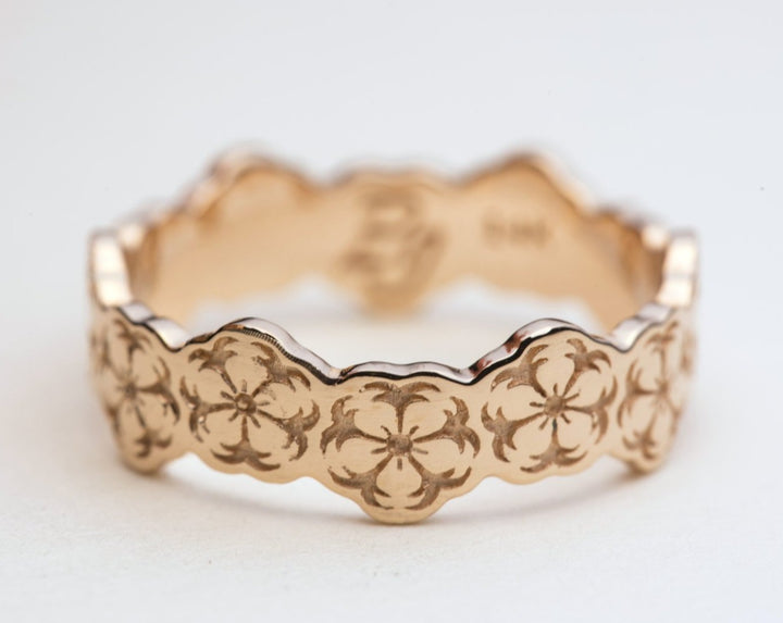 Sakura Wedding Ring