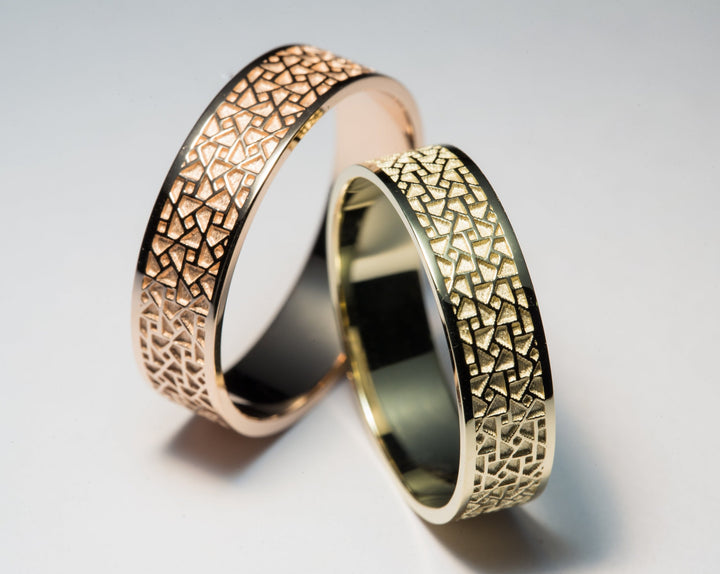 Matching Couples Wedding Bands for Men