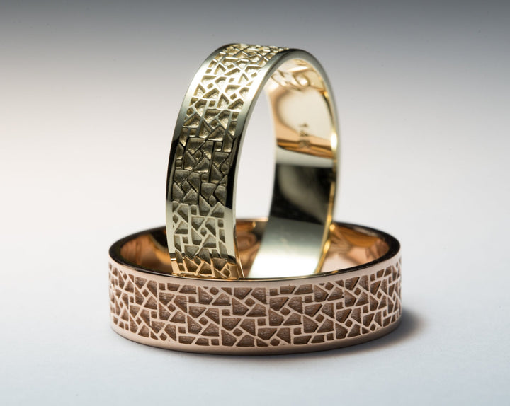 Matching Couples Wedding Bands for Men