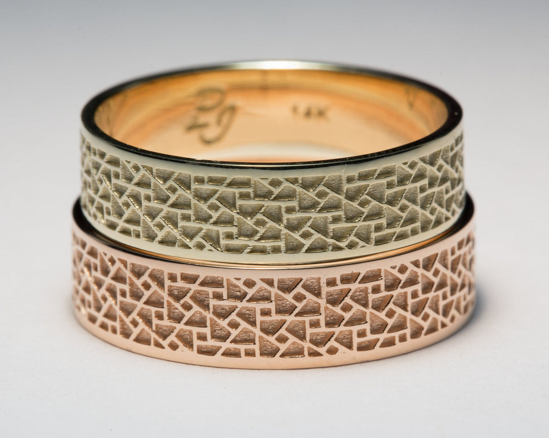 Matching Couples Wedding Bands for Men