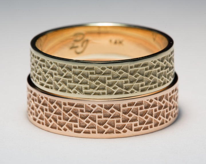 Matching Couples Wedding Bands for Men