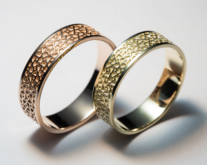 Matching Couples Wedding Bands for Men
